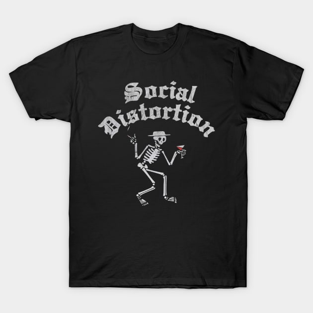 Social Distortion Vintage T-Shirt by monyet